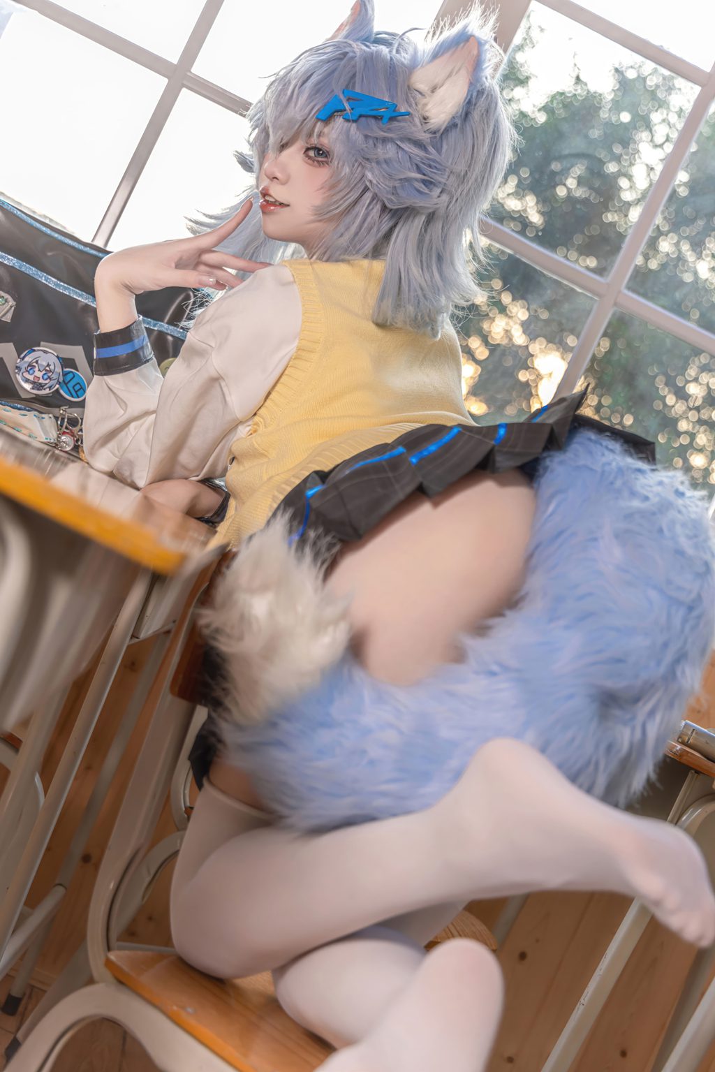 动漫博主@纸悦Etsu_ko 少女前线 PA-15 高校心跳物语 [51P/386MB] 网红写真-第4张