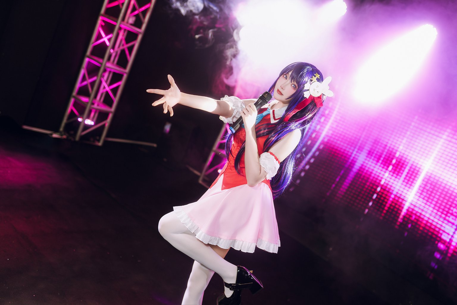 动漫Coser@瓜希酱 我推的孩子 星野爱[18P-39M] 网红写真-第4张