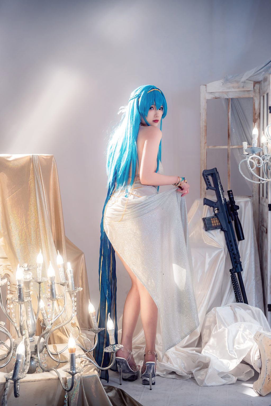 知名动漫博主@雪晴Astra 水晶派对海伦 [42P/10V/398MB] 网红写真-第4张