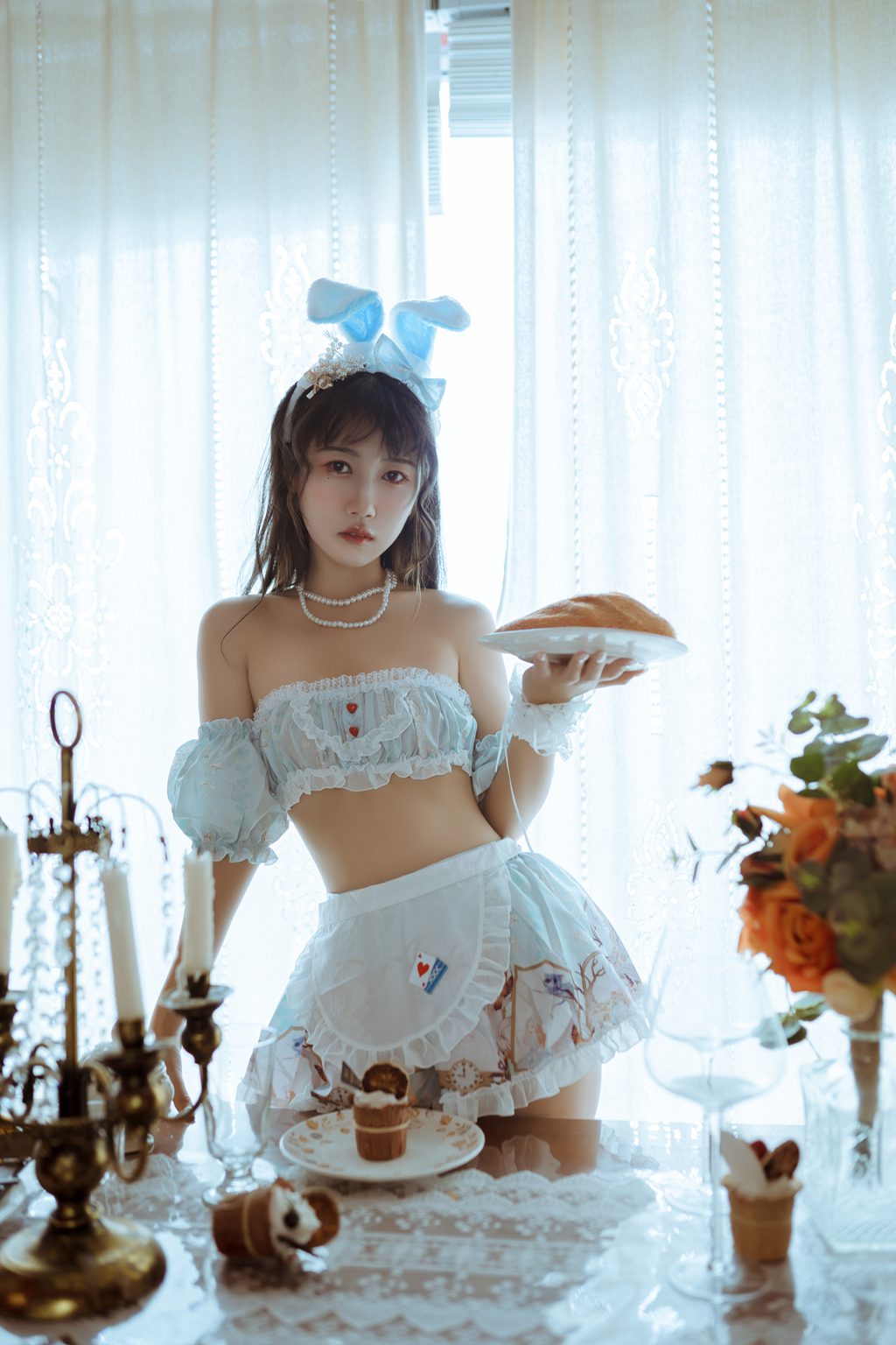 动漫博主@不呆猫 兔子女友 [55P-493MB] 网红写真-第4张