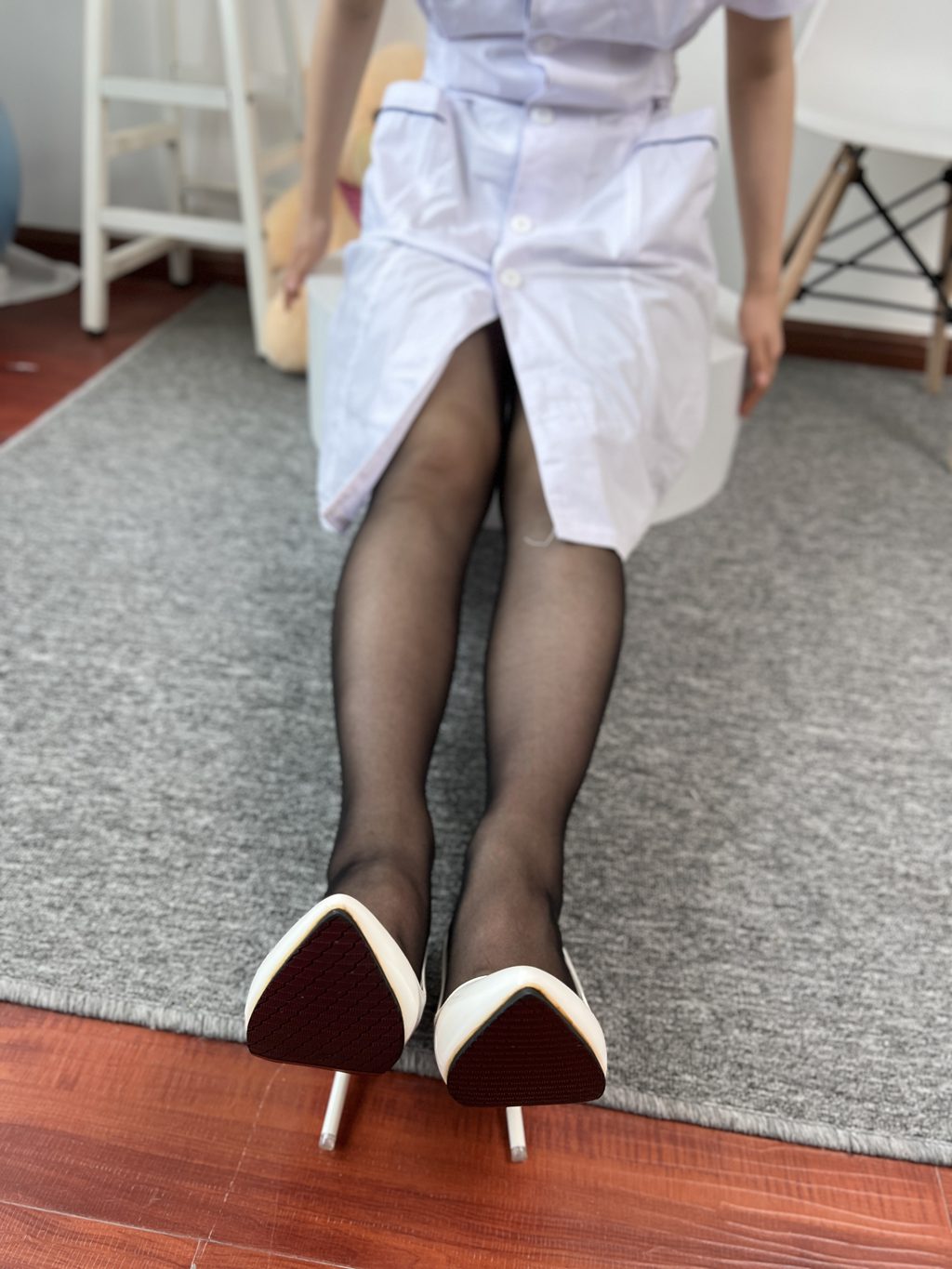 三禾摄影 NO.073 (630)护士服 嘿丝 高跟 [289P/1V/1.46GB] 三禾摄影-第4张