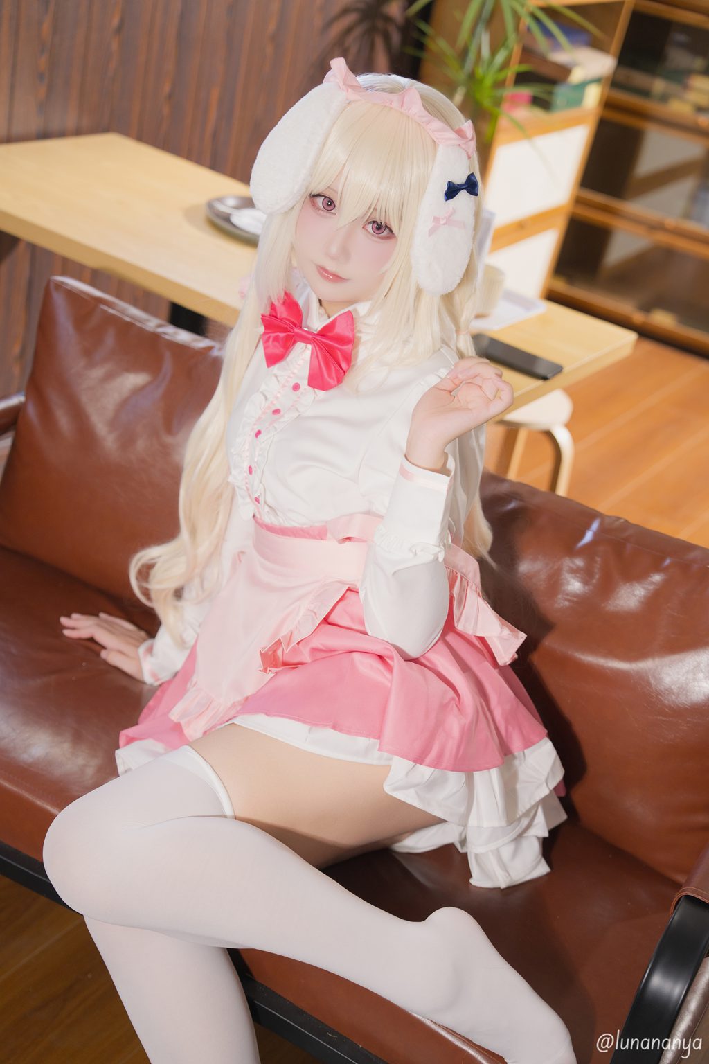 动漫博主@lunananya 巧克甜恋 御园莓华[23P-56M] 网红写真-第4张