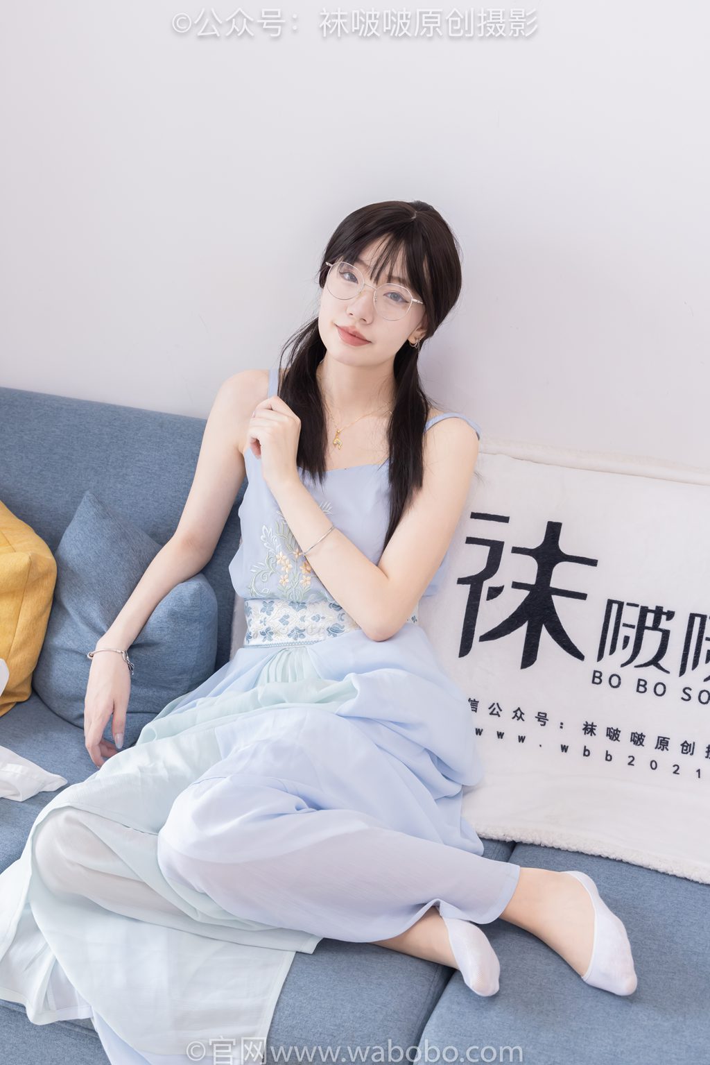 [BoBoSocks袜啵啵] NO.643 小甜豆 汉服、白船袜、薄肉丝、裸足 [164P/1V/6.65GB] 年费专享-第4张