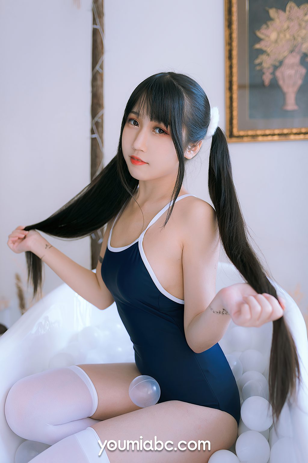 动漫博主@不呆猫 盛夏死库水 [25P-385MB] 网红写真-第4张