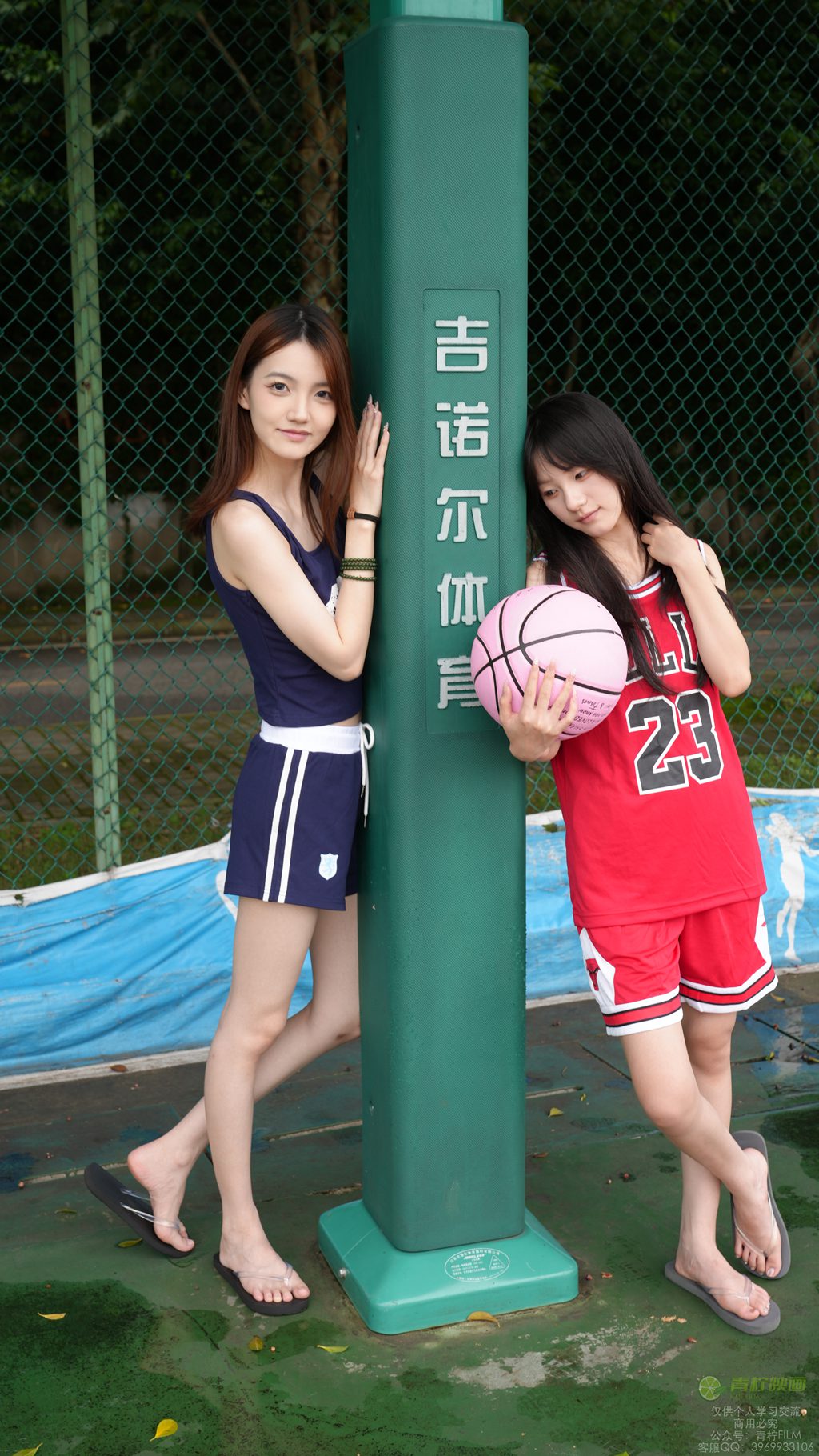 [青柠映画] NO.132 阿慌&叶子 篮球素甲素材（全套版）[136P2V7.96G] 年费专享-第3张