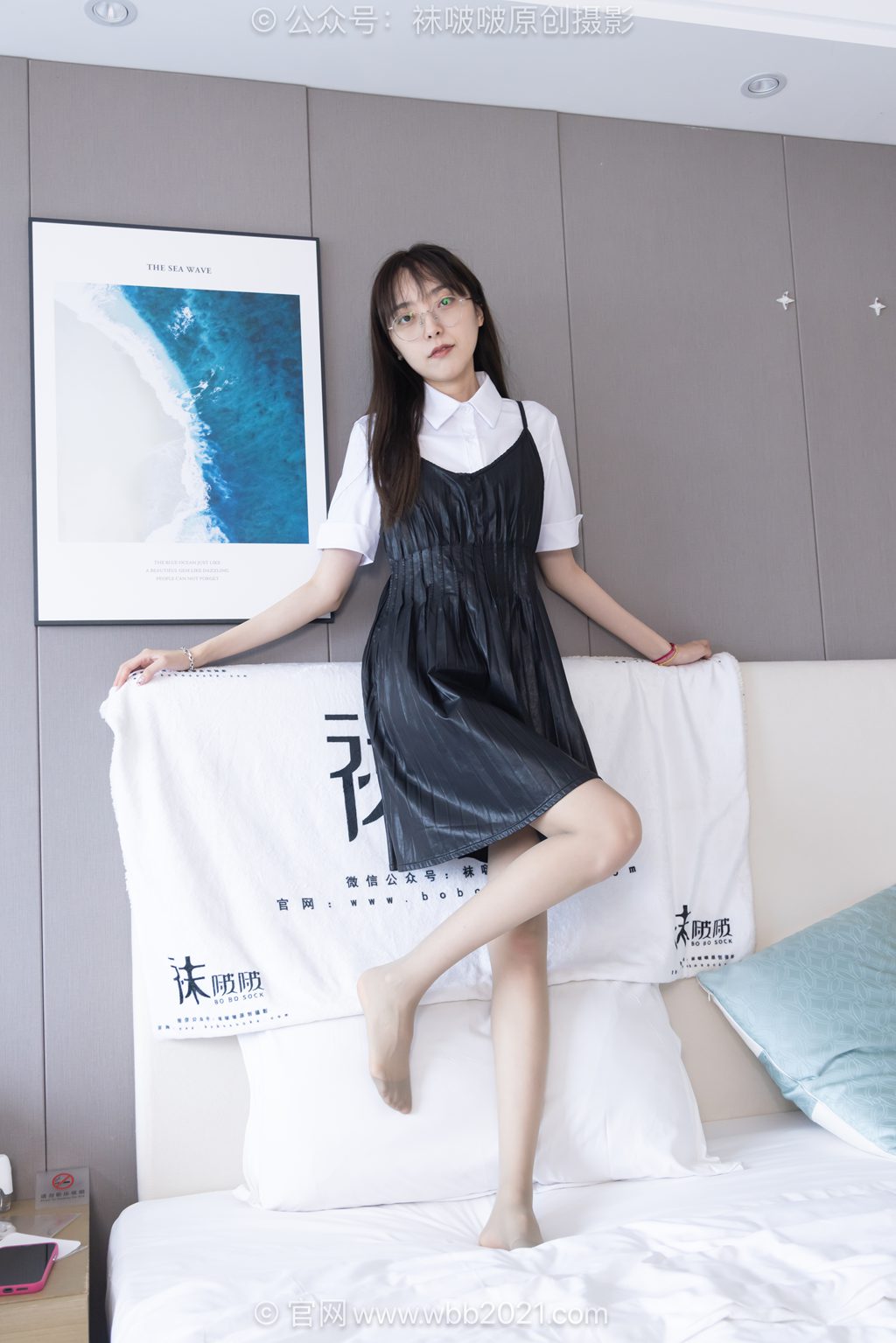 [BoBoSocks袜啵啵] NO.630 稚予-高跟长靴、高跟鞋、薄灰丝嘿丝、裸足 [150P/1V/5.95GB] 年费专享-第3张