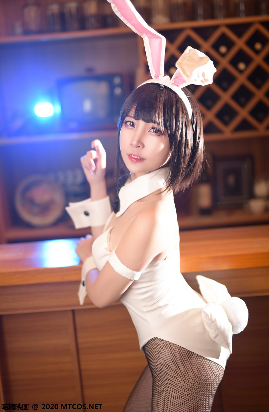 喵糖映画少女-TML.018 加藤惠兔女郎[20P／630MB] 其它写真-第3张