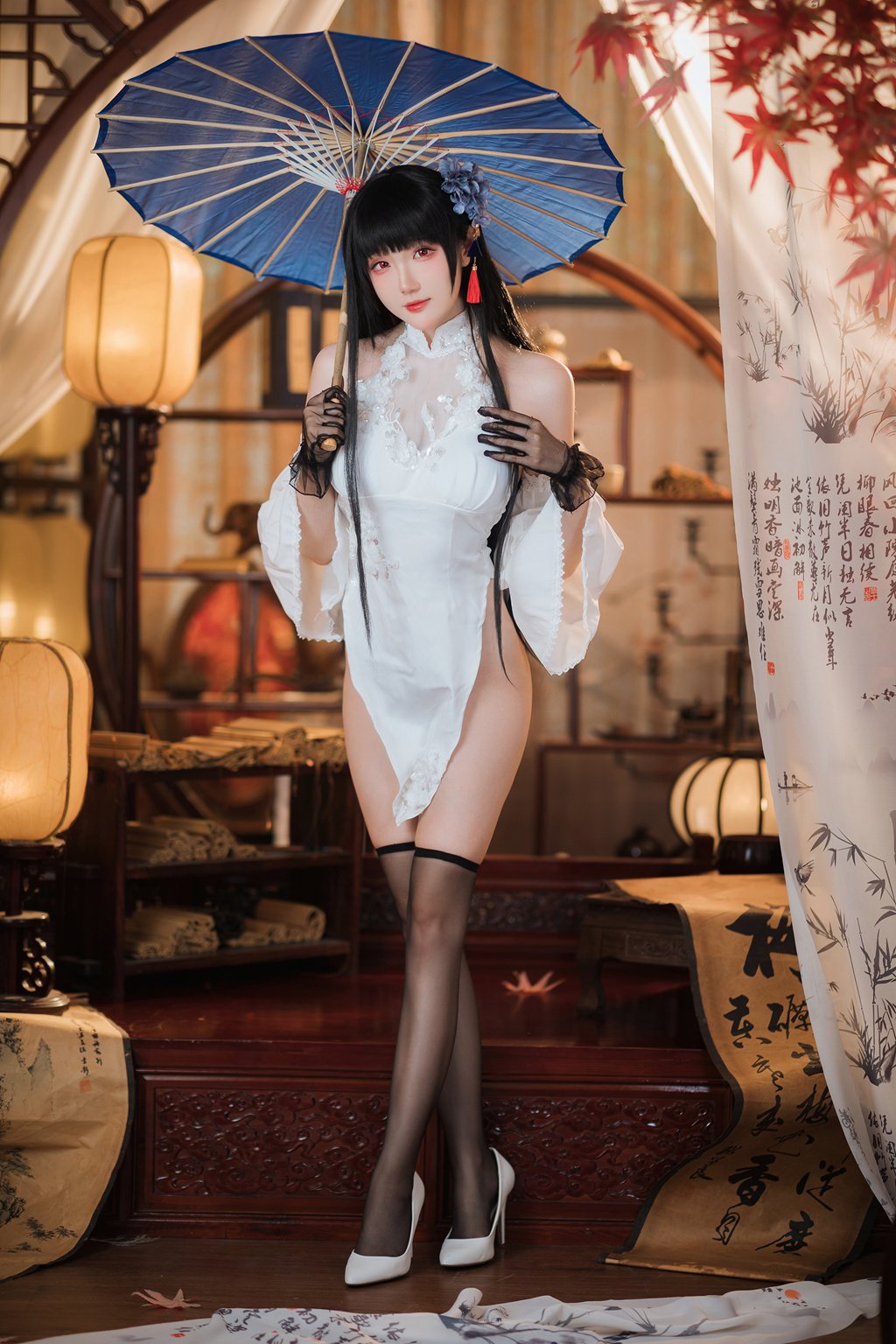 动漫Coser@瓜希酱 逸仙改[20P-55M] 网红写真-第3张