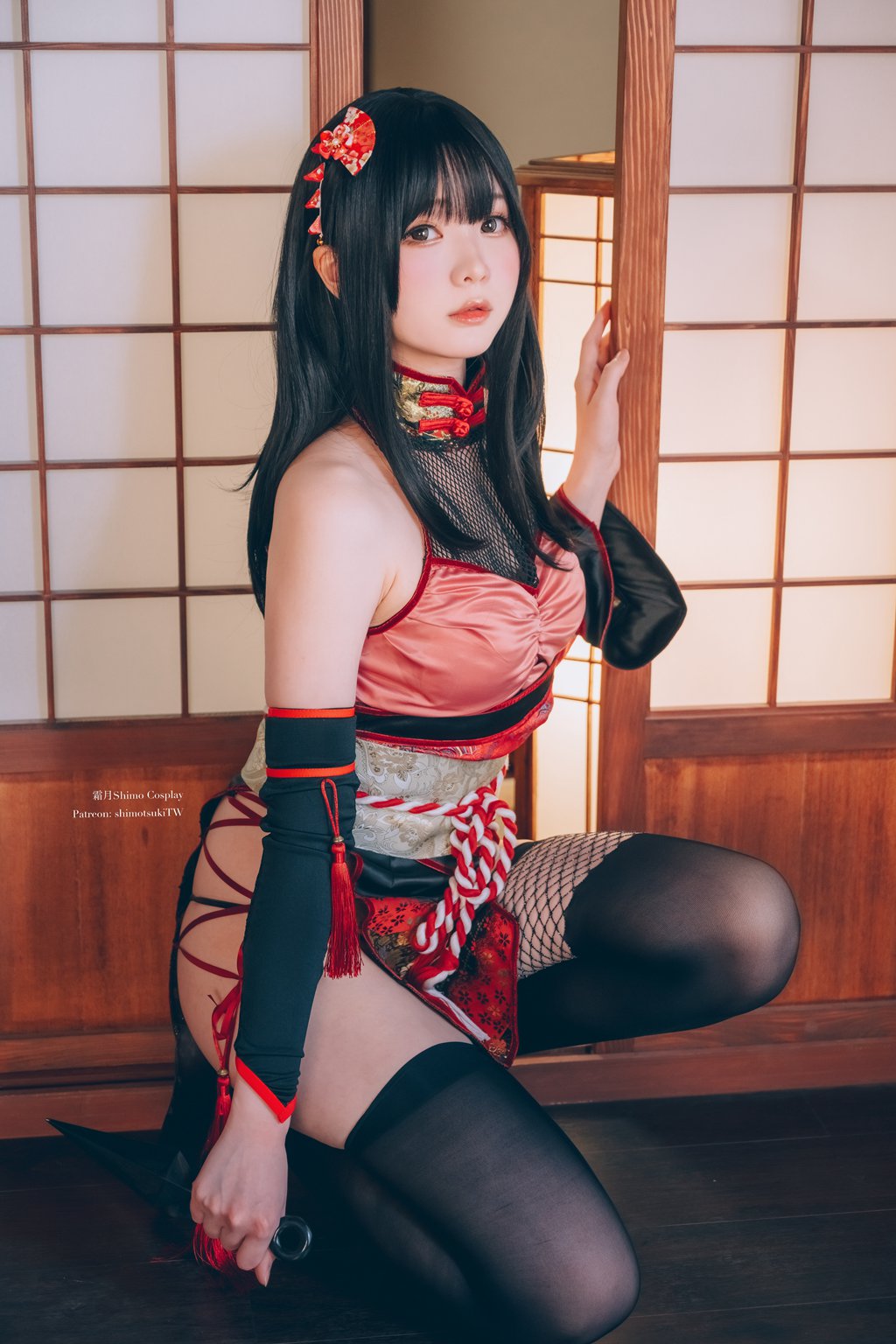 人气Coser@霜月shimo 原创 性感忍者[20P-404M] 网红写真-第3张