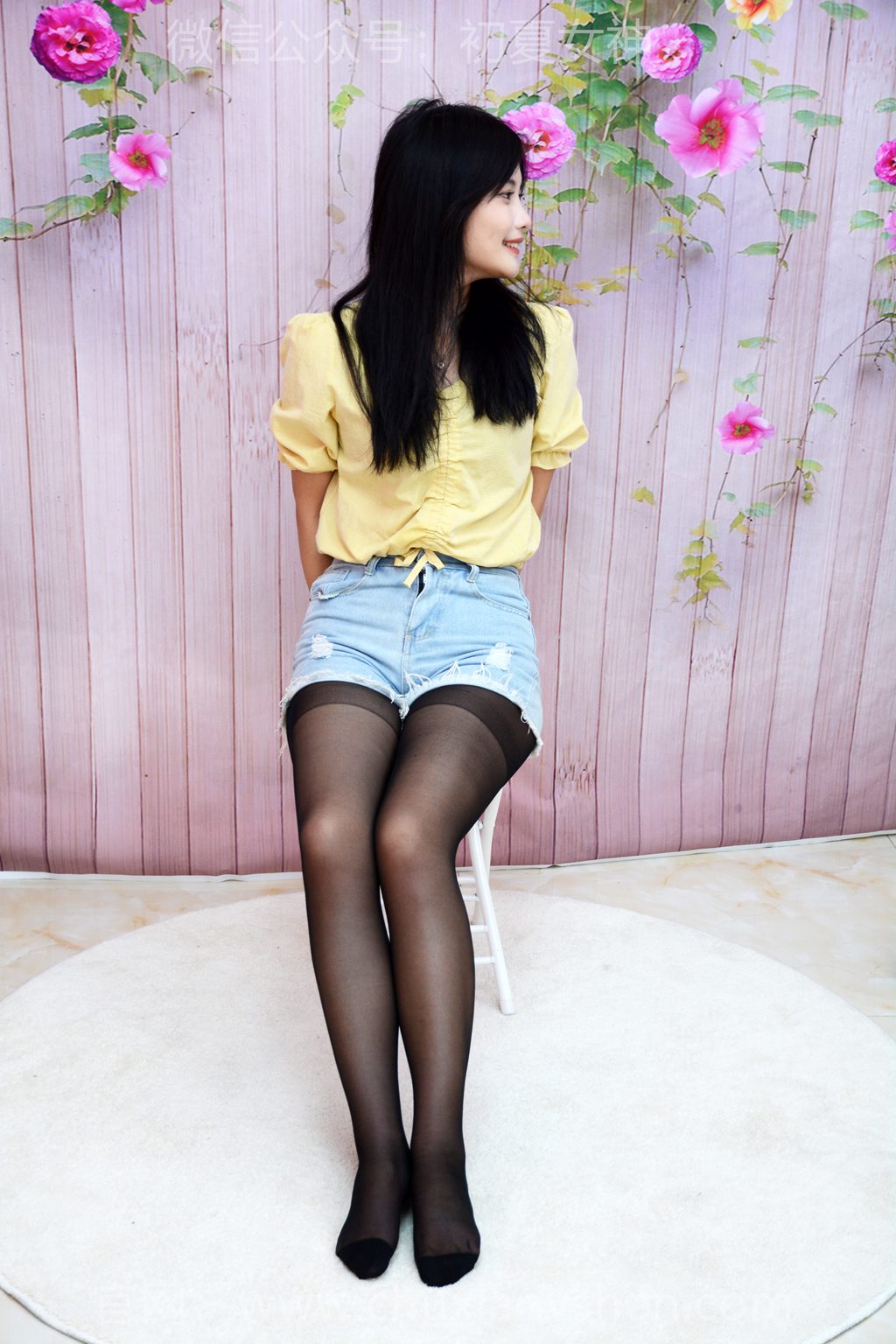 [初夏女神] NO.316 幺幺~【黑白之魅】到底是黑色显瘦，肉色显胖，还是我真的长胖了呢？[140P/1V/6.46GB] 其它写真-第3张