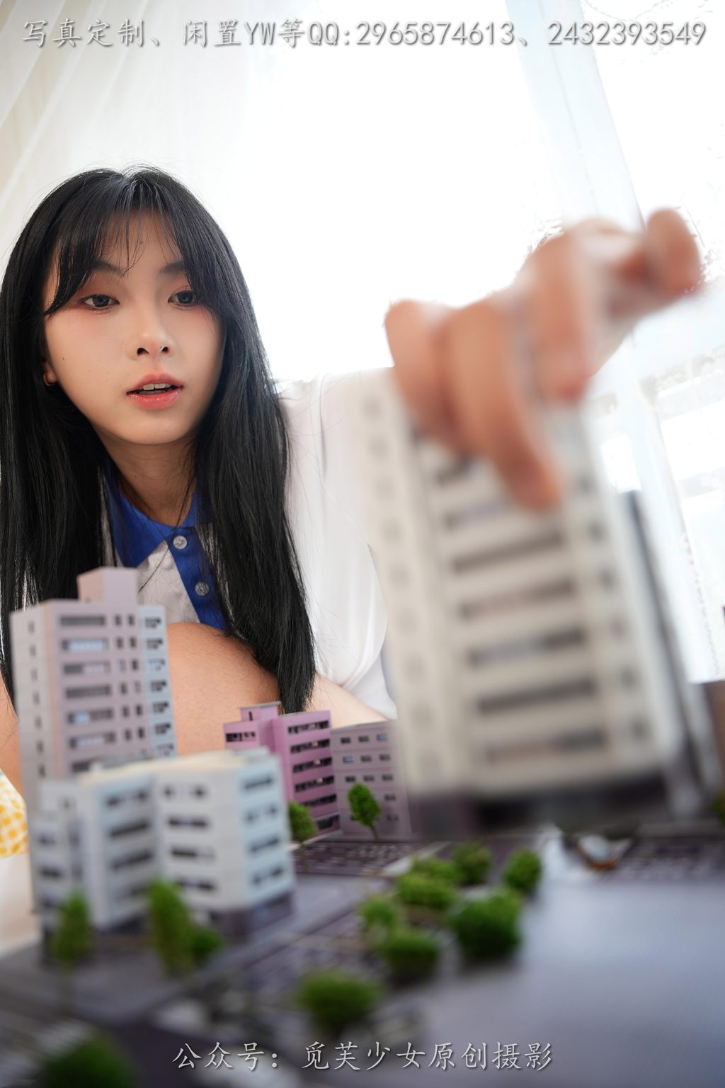 [觅芙少女]NO.248 灵儿——梦境误入小人国，化身巨人少女[216P/1V/1.53GB] 年费专享-第3张