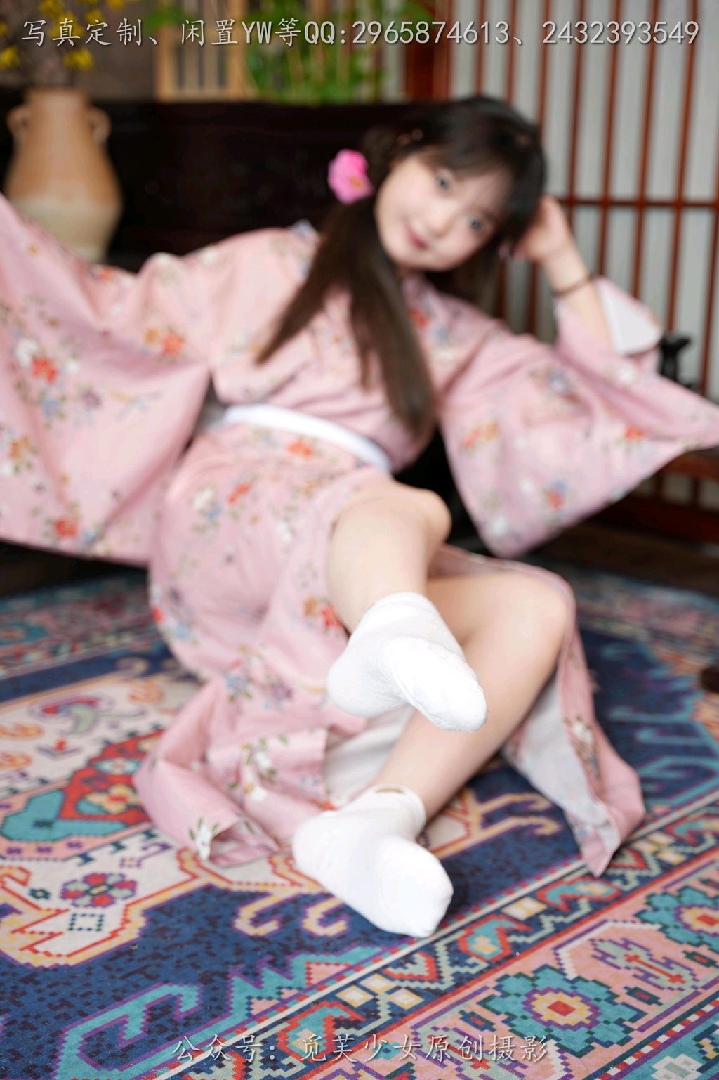 [觅芙少女]NO.251 贝贝——和服少交写复拍摄指南[240P/1V/1.85GB] 年费专享-第3张