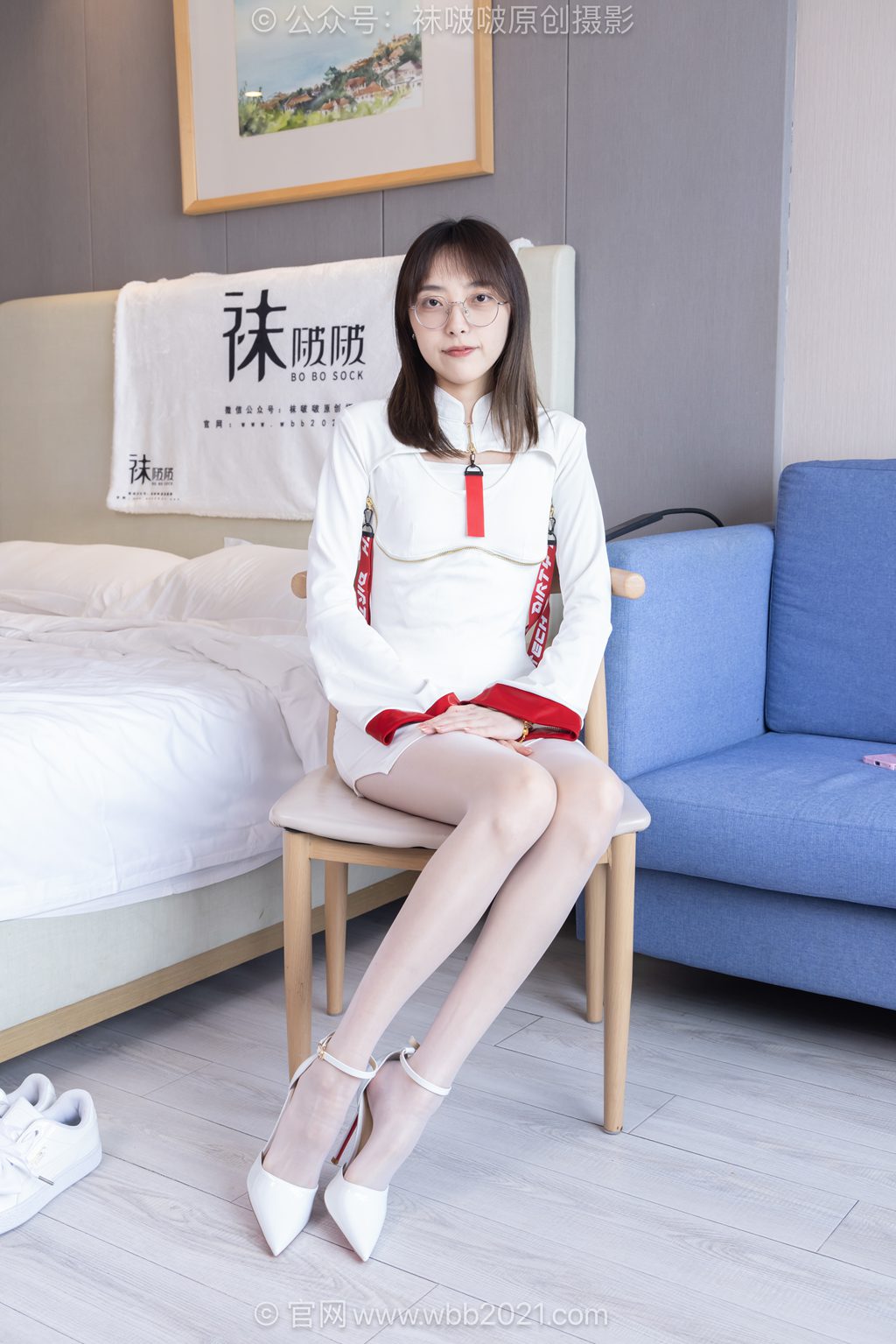 [BoBoSocks袜啵啵] NO.627 稚予-高跟鞋、板鞋、油亮薄白丝 [145P/1V/5.45GB] 年费专享-第2张