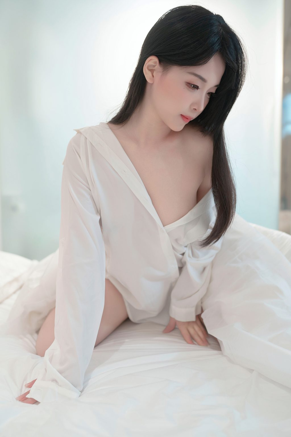动漫博主@Bangni邦尼 男友衬衫[99P-714M] 网红写真-第2张