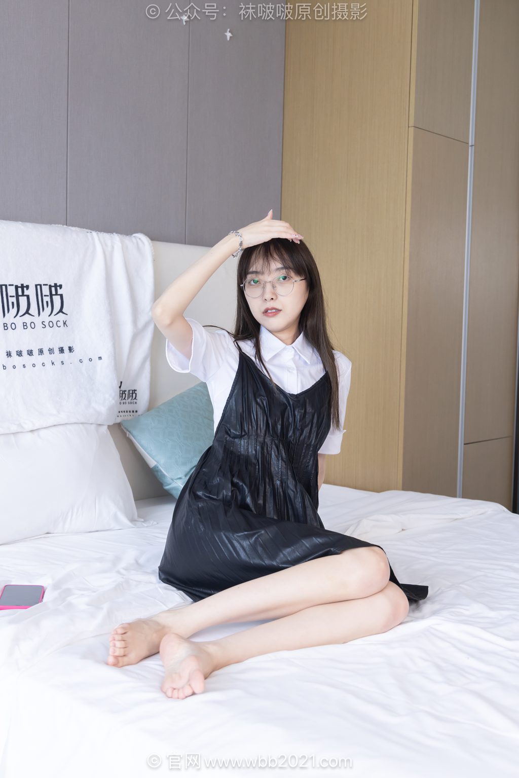 [BoBoSocks袜啵啵] NO.630 稚予-高跟长靴、高跟鞋、薄灰丝嘿丝、裸足 [150P/1V/5.95GB] 年费专享-第2张