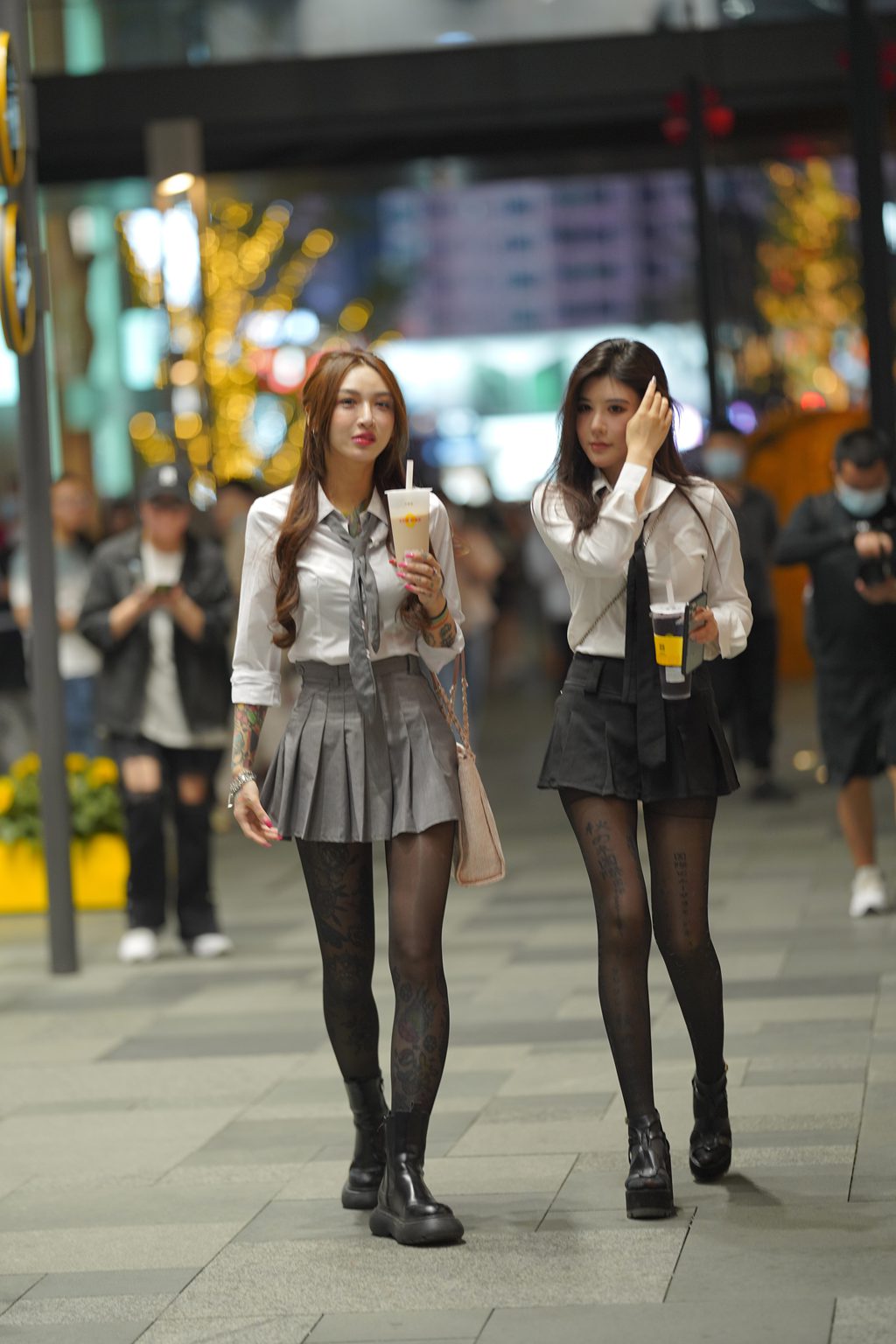 魔镜街拍 NO.332-精选街拍-靓丽百褶裙[103P/402MB] 其它写真-第2张