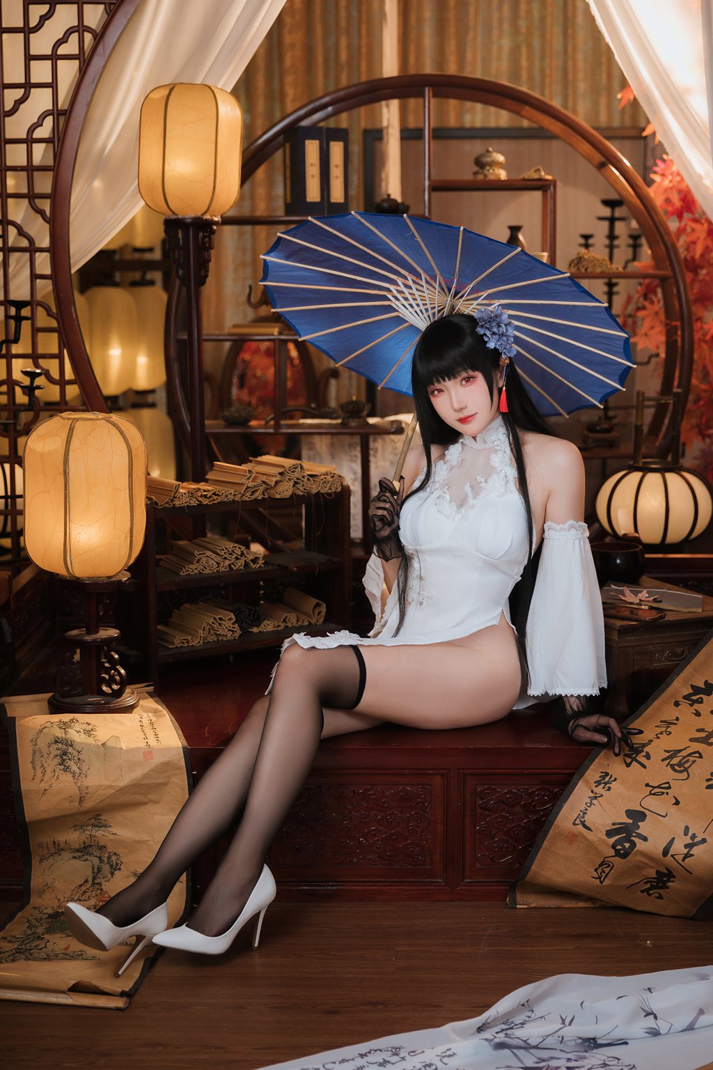 动漫Coser@瓜希酱 逸仙改[20P-55M] 网红写真-第2张