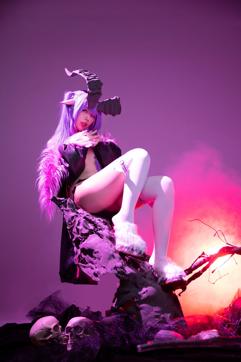 动漫博主@G44不会受伤 咩咩子[24P-422.2M] 网红写真-第2张