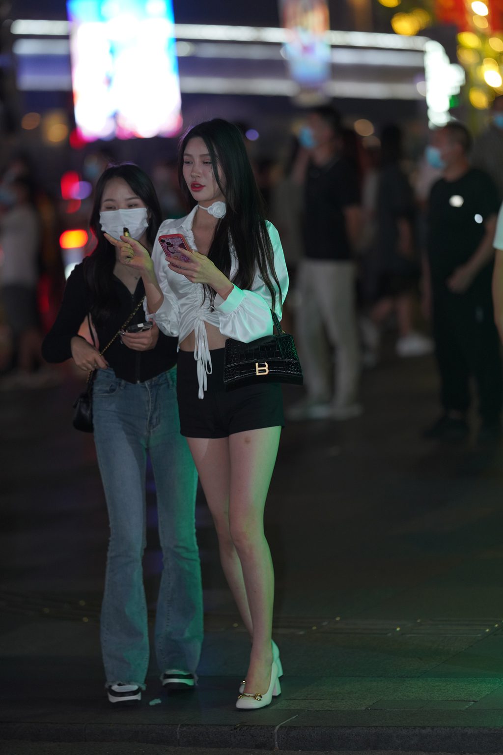 魔镜街拍 NO.338-精选街拍-简约黑白搭配[164P/799MB] 其它写真-第2张