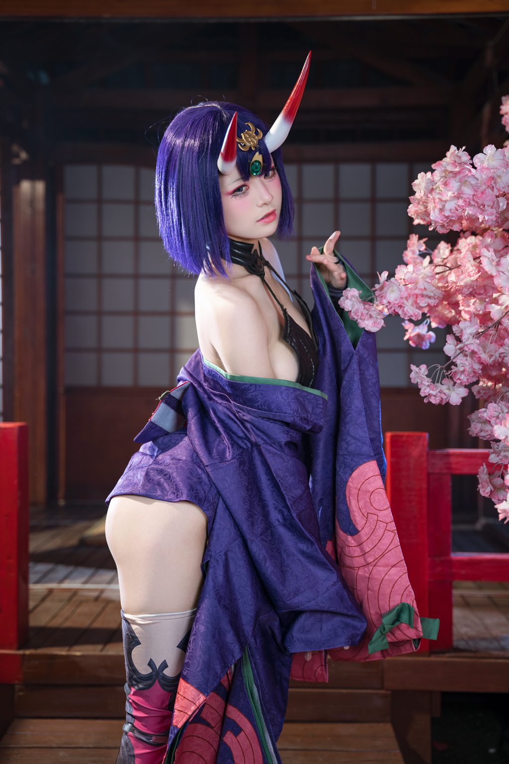 人气Coser@九柒喵 酒吞童子 原皮 (FGO) [91P/700MB] 网红写真-第2张