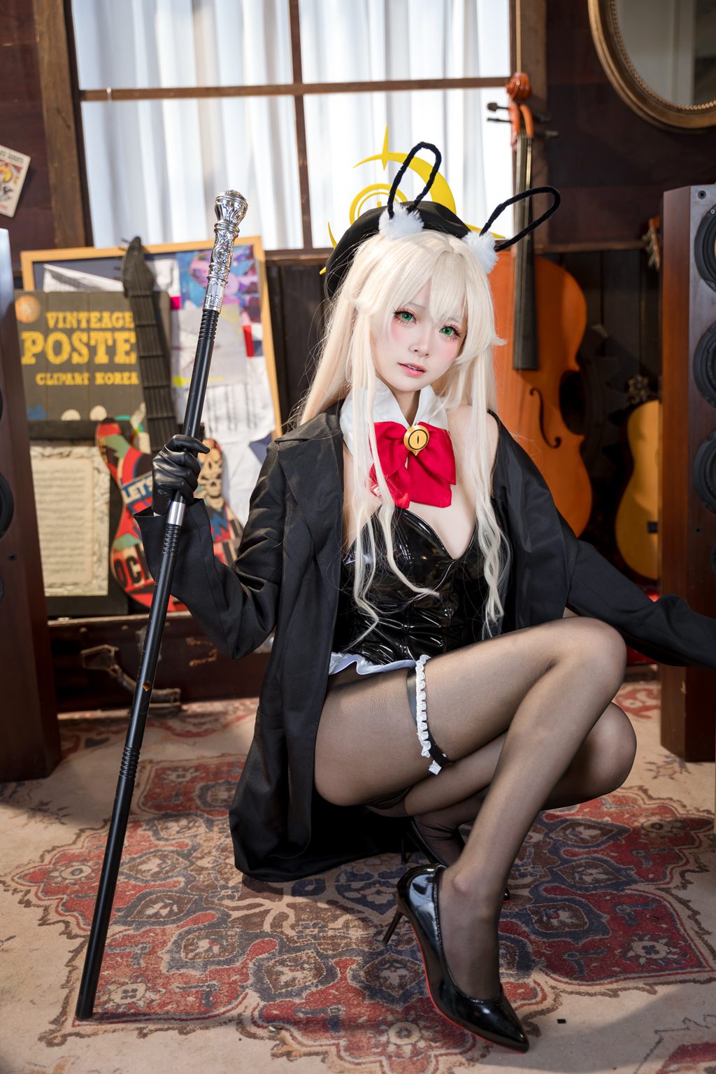 人气Coser@九柒喵 笑面兔女郎 [36P/256MB] 网红写真-第2张