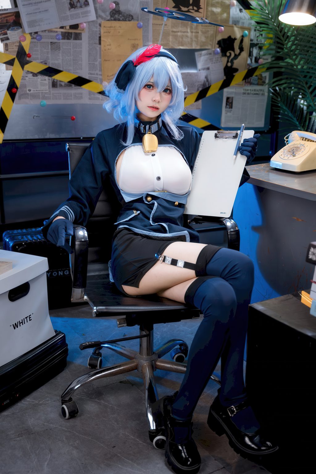 人气Coser@九柒喵 碧蓝航线 天雨亚子 [46P/251MB] 网红写真-第2张