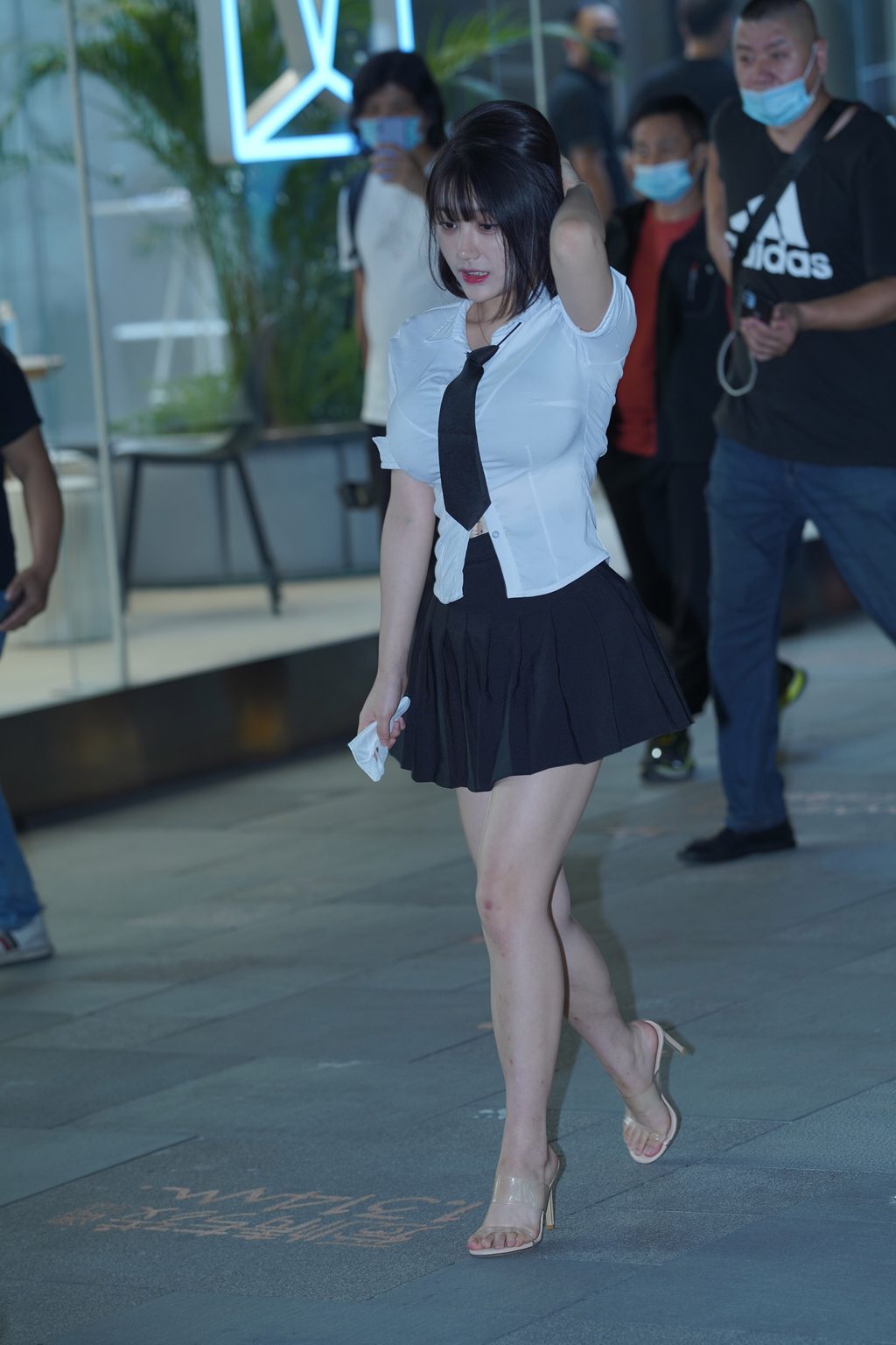 魔镜街拍 NO.348-精选街拍-JK百褶裙[203P/560MB] 其它写真-第2张