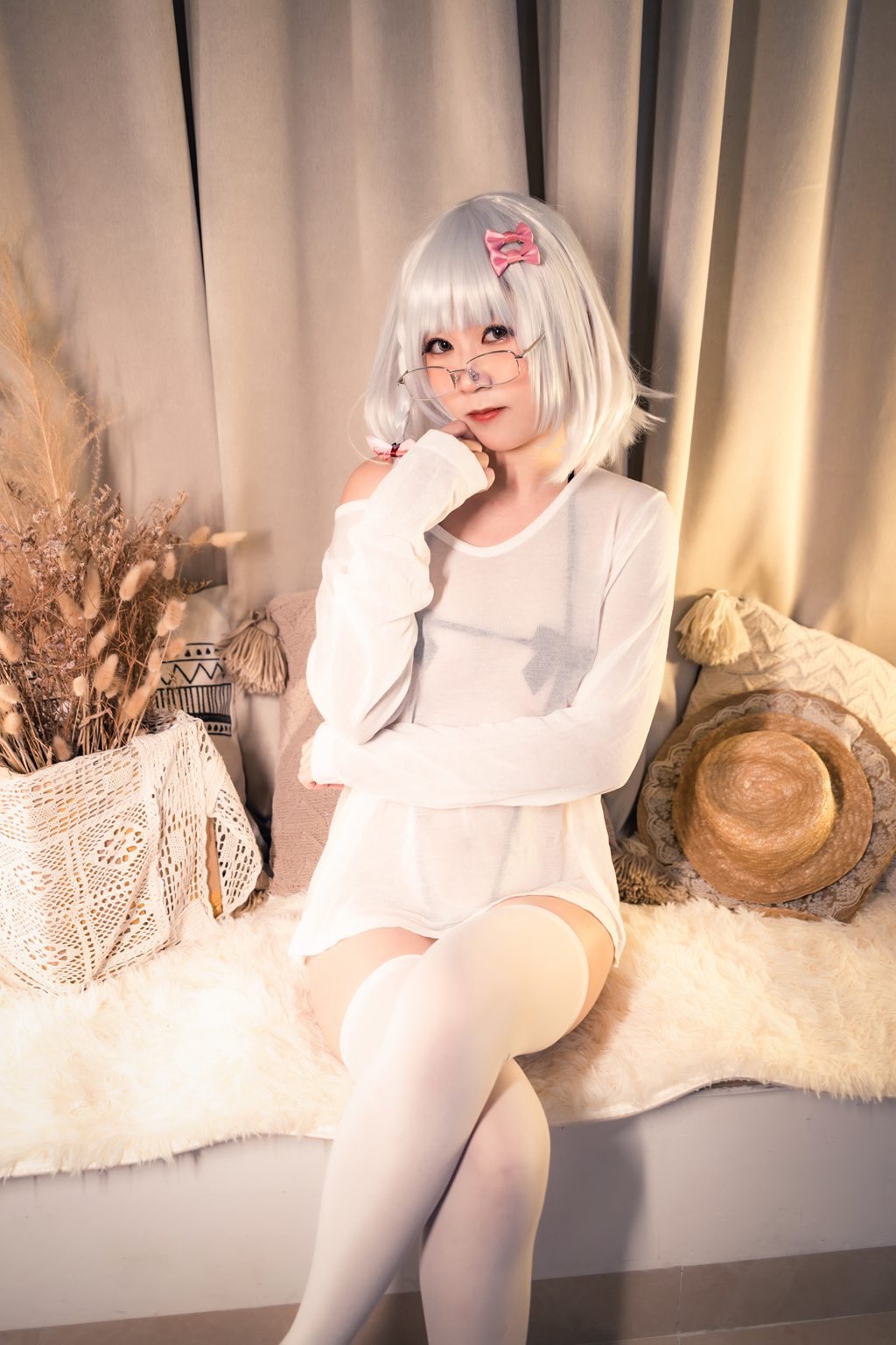 动漫博主@流年不停w 送给你的新年礼物[46P+1V-1.06G] 网红写真-第2张