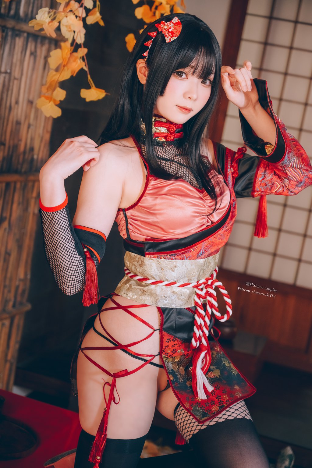 人气Coser@霜月shimo 原创 性感忍者[20P-404M] 网红写真-第2张