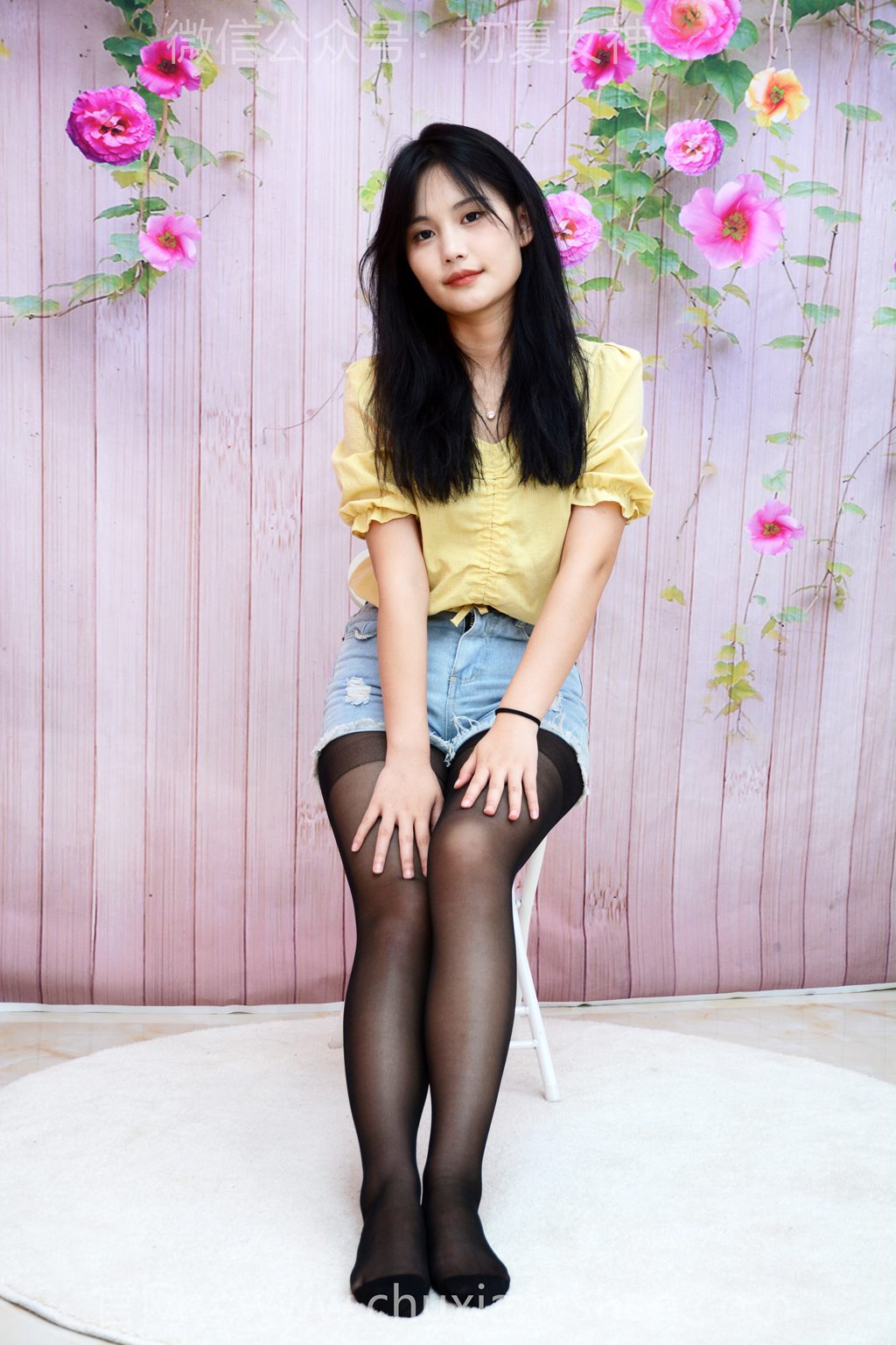 [初夏女神] NO.316 幺幺~【黑白之魅】到底是黑色显瘦，肉色显胖，还是我真的长胖了呢？[140P/1V/6.46GB] 其它写真-第2张