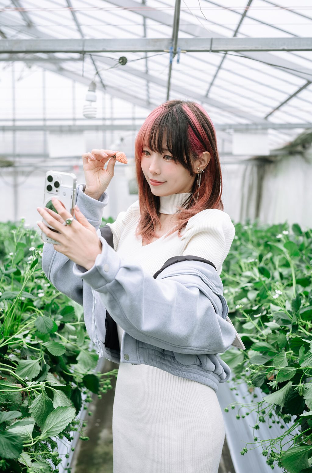 台湾Coser@ElyEE子 Strawberry Picking Date [34P2V144MB] 网红写真-第1张