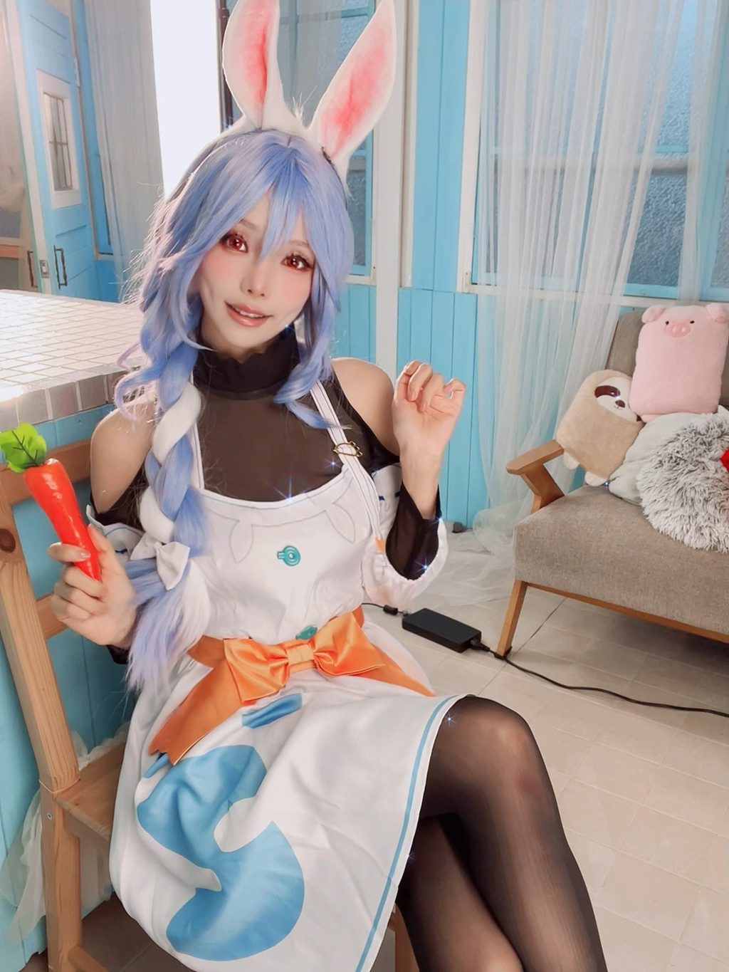 台湾Coser@ElyEE子 Usada Pekora Mama [18P3V47MB] 网红写真-第1张