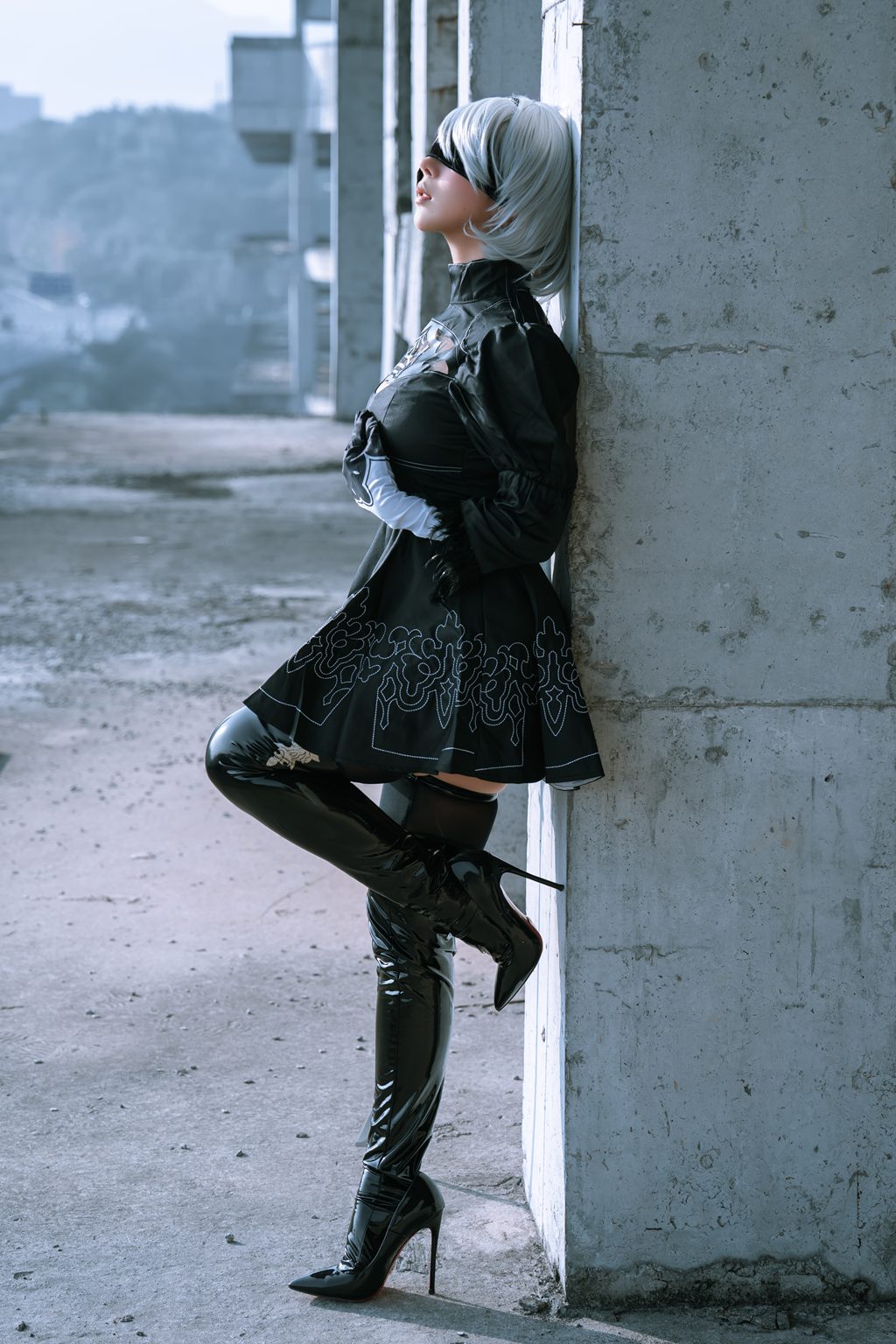 动漫Coser@云溪溪 2B YoRHa No.2 Type B 下 [195P/1.98G] 网红写真-第1张