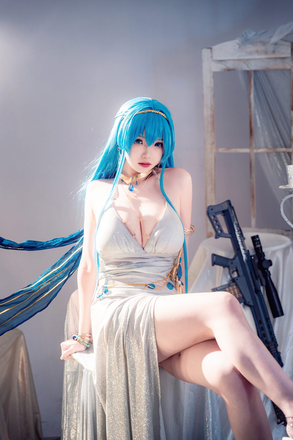 知名动漫博主@雪晴Astra 水晶派对海伦 [42P/10V/398MB] 网红写真-第1张