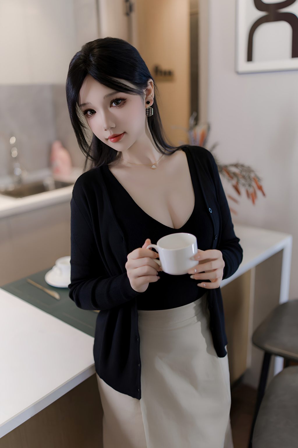 知名动漫博主@雪晴Astra OL大姐姐 [87P/3V/1.35G] 网红写真-第1张