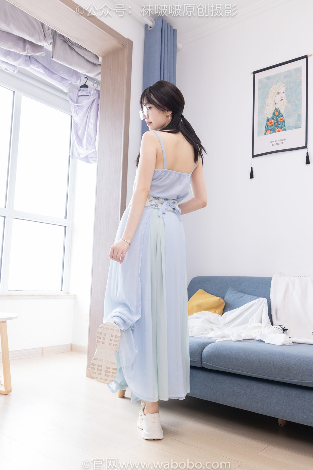 [BoBoSocks袜啵啵] NO.643 小甜豆 汉服、白船袜、薄肉丝、裸足 [164P/1V/6.65GB] 年费专享-第1张