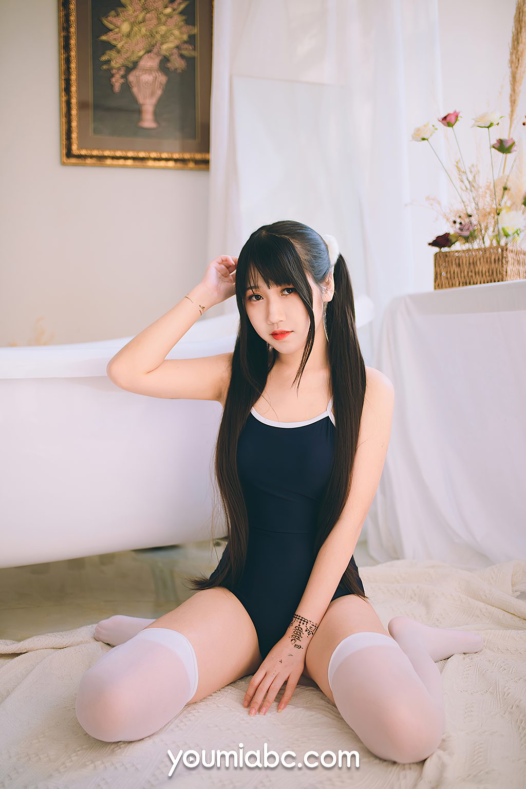 动漫博主@不呆猫 盛夏死库水 [25P-385MB] 网红写真-第1张