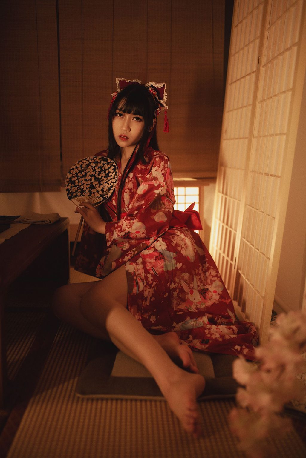 动漫博主@不呆猫 捆绑和服[110P-2V-205MB] 网红写真-第1张