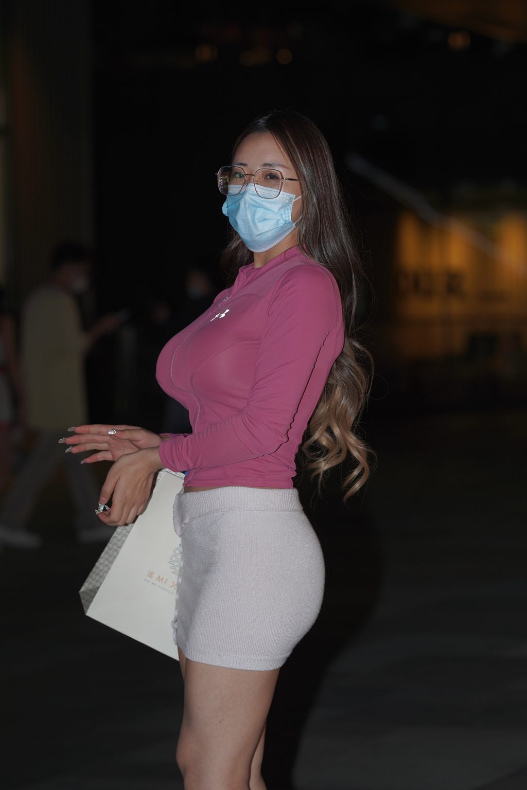 魔镜街拍 NO.316-精选街拍-白色包臀裙美女[234P/69MB] 其它写真-第1张