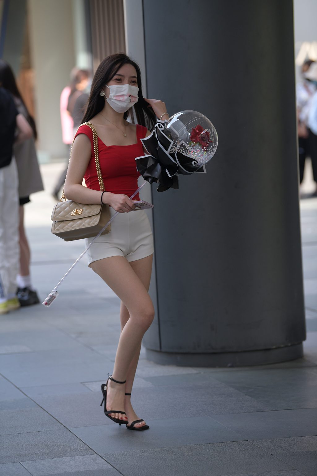 魔镜街拍 NO.342-精选街拍-热裤高跟小姐姐[138P/281MB] 其它写真-第1张