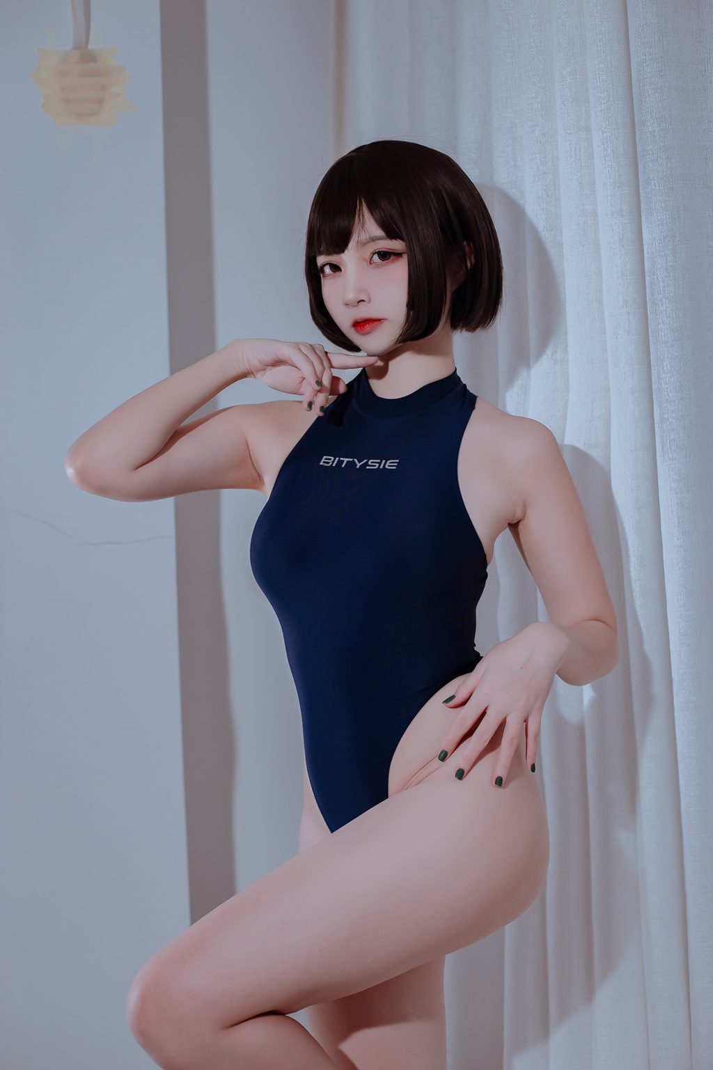 人气Coser动漫博主@二佐Nisa 私房竞泳 [40P/210MB] 网红写真-第1张