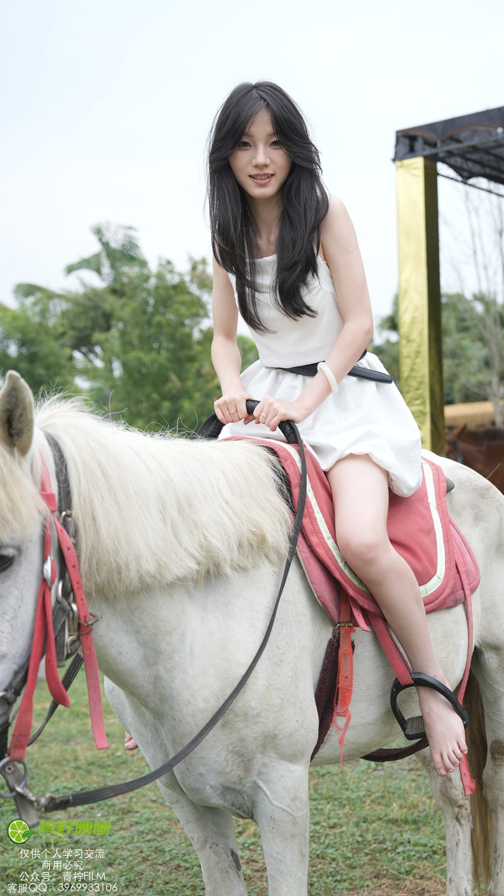 [青柠映画] NO.003 阿慌 骑马素材（全套版）[65P/2V/3.74G] 年费专享-第1张