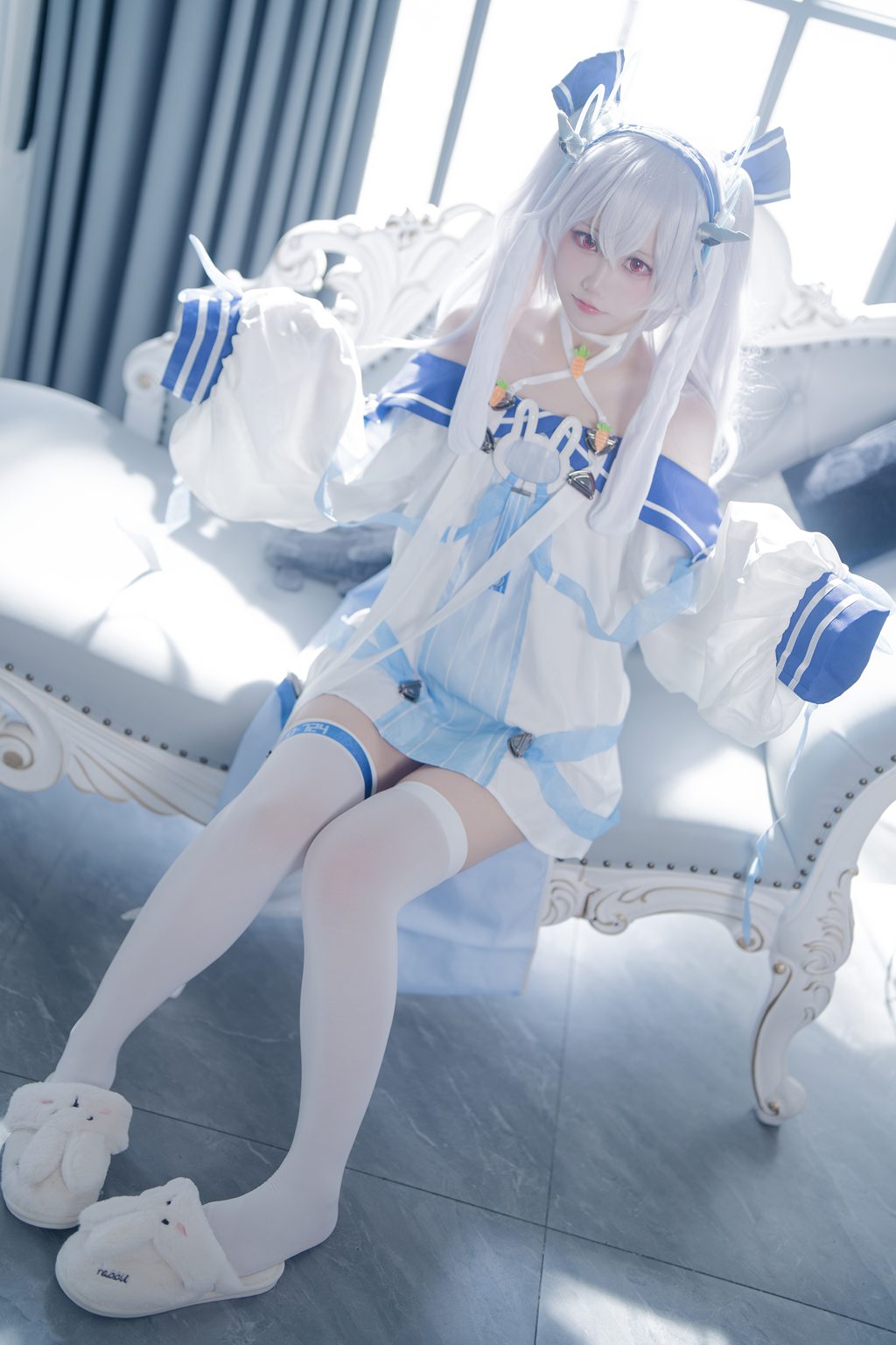 动漫博主@lunananya 拉菲 II (碧蓝航线) [55P/271MB] 网红写真-第2张
