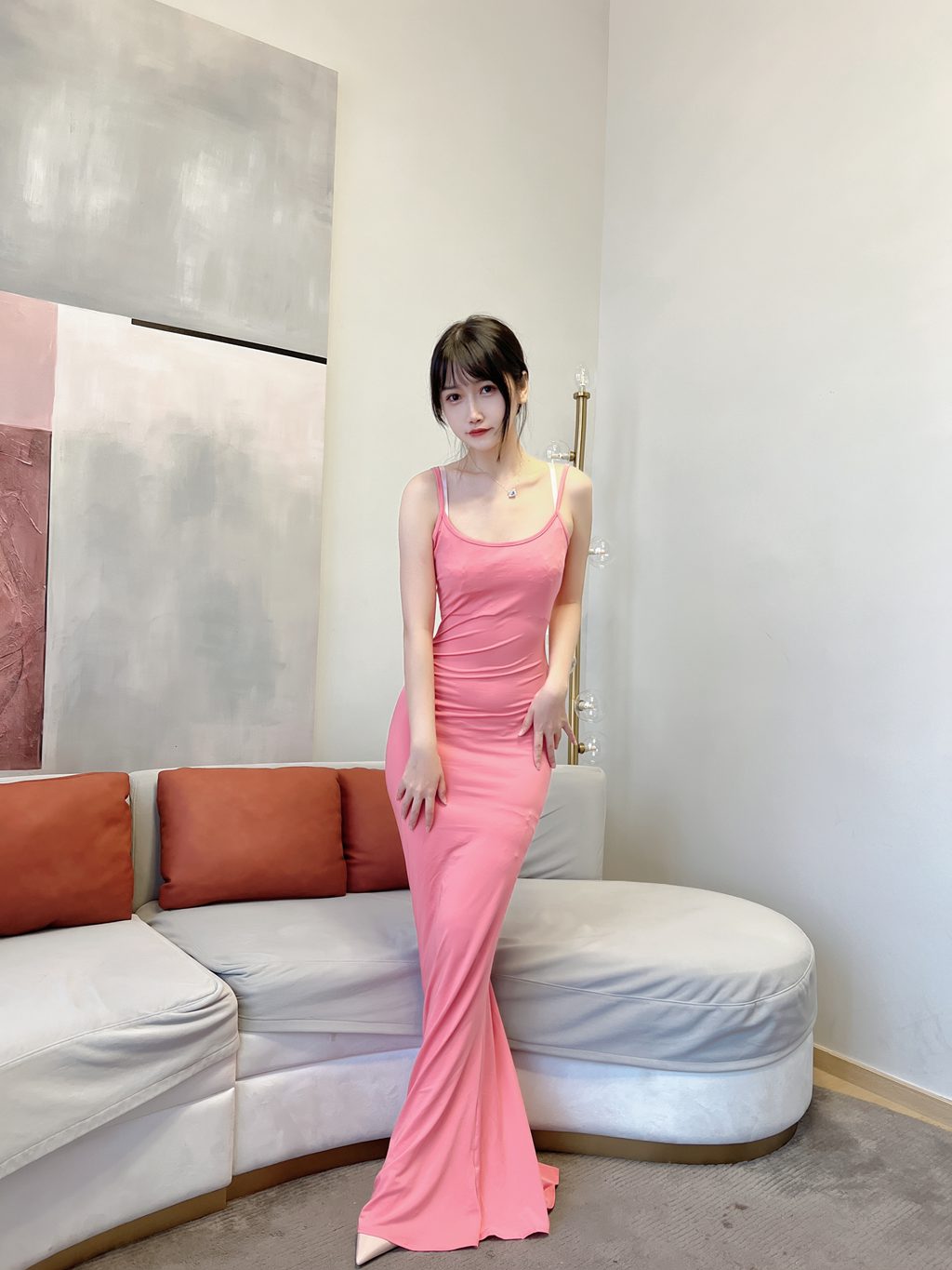 动漫博主@不呆猫 浴室粉色人妻[39P-1V-421MB] 网红写真-第4张