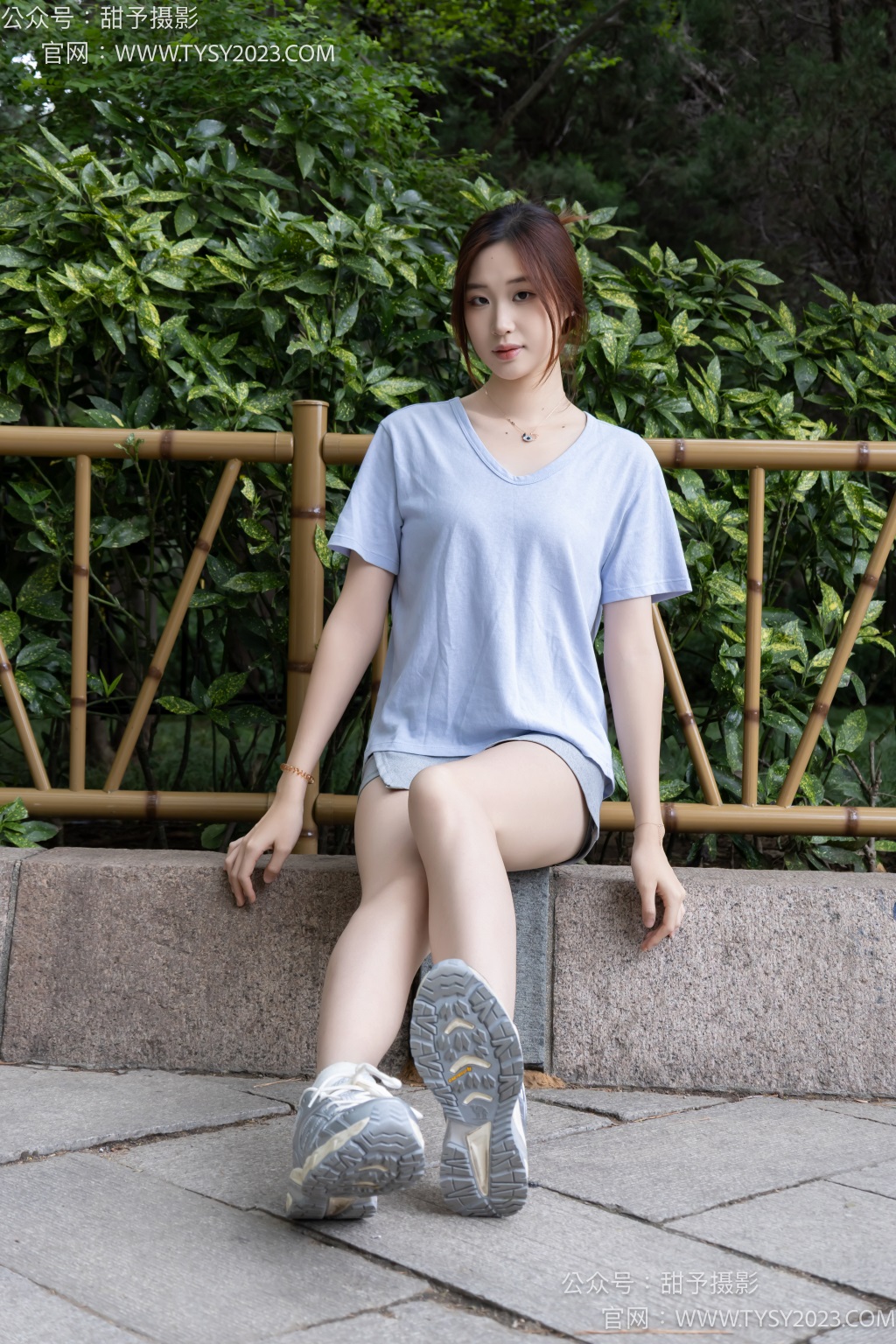甜予摄影 NO.259 小俏-运动鞋、淡黄色棉袜、裸足（完整版）[139P/2V/7.82G] 年费专享-第4张