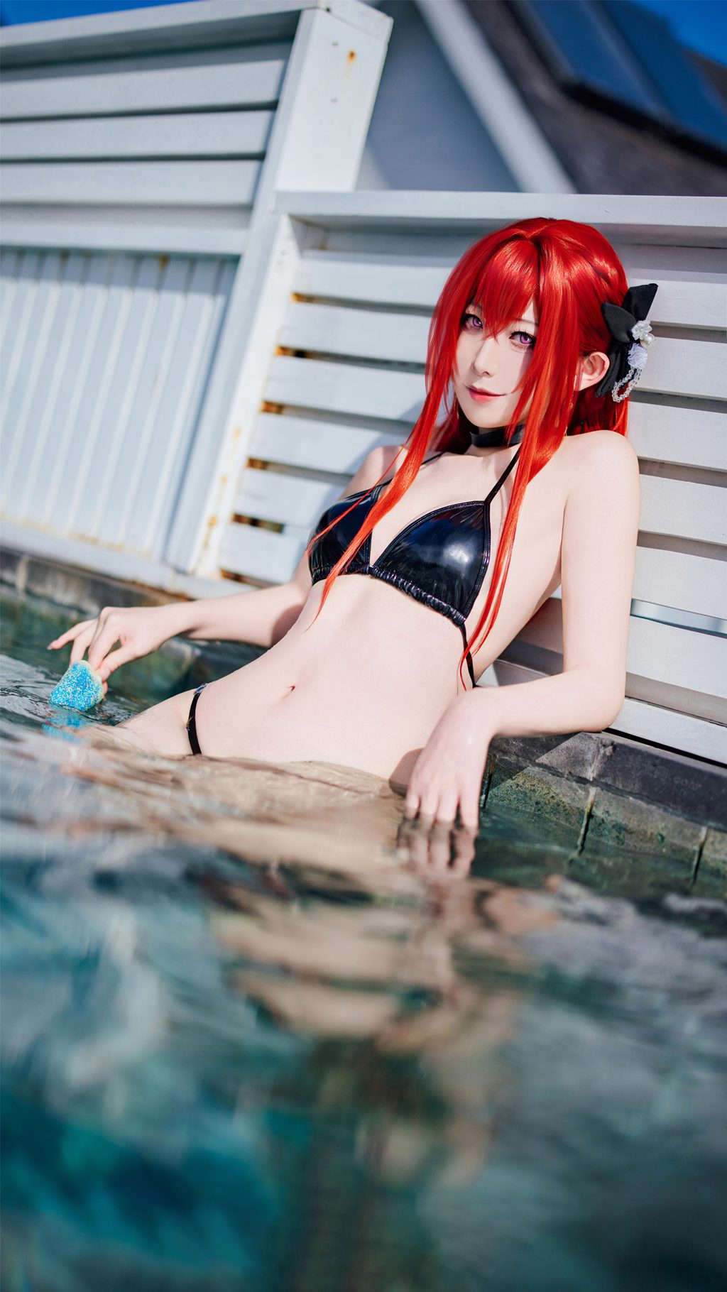 动漫博主@封疆疆 君主泳装[22P-381.5M] 网红写真-第4张