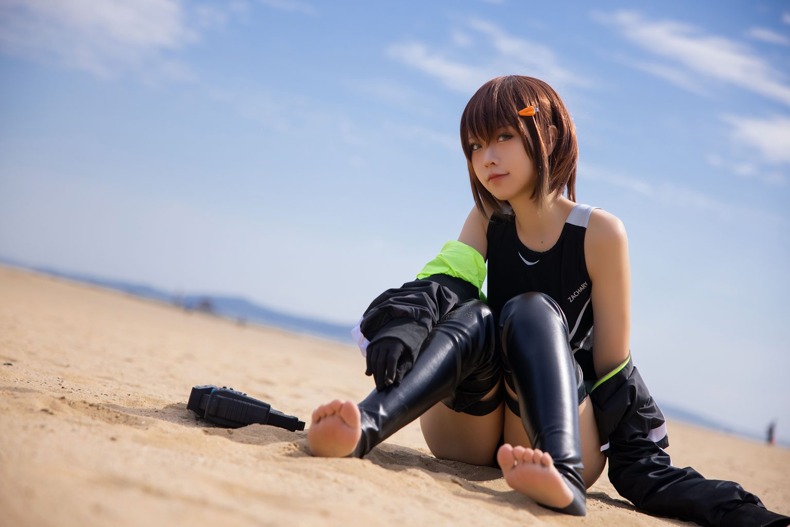动漫博主@G44不会受伤 水泳部的部长[57P-465M] 网红写真-第4张