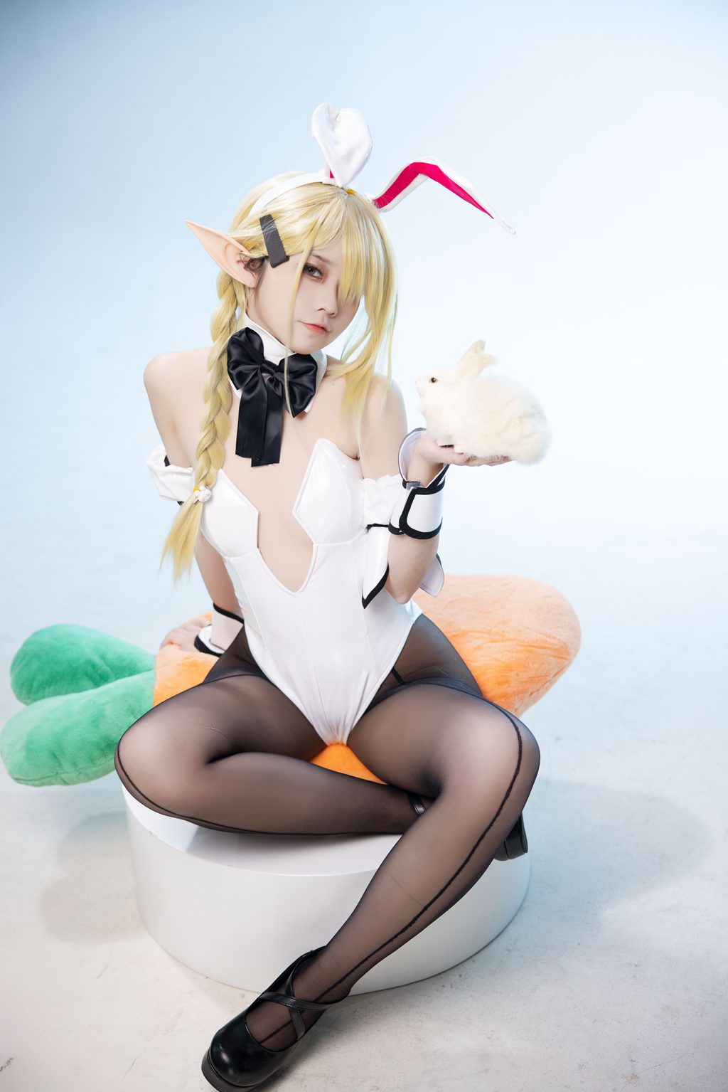 动漫博主@G44不会受伤 水兰儿兔女郎 Shui Lan Er Bunny Girl[31P-192M] 网红写真-第4张