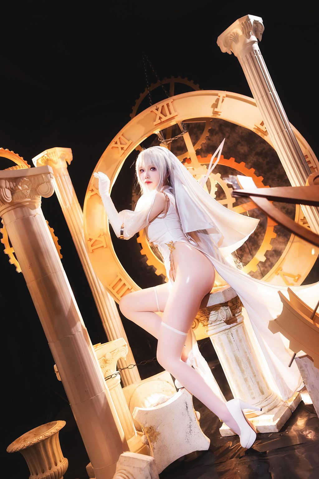 知名动漫博主@雪晴Astra 圣天使修女[58P-2V-1.65G] 网红写真-第4张