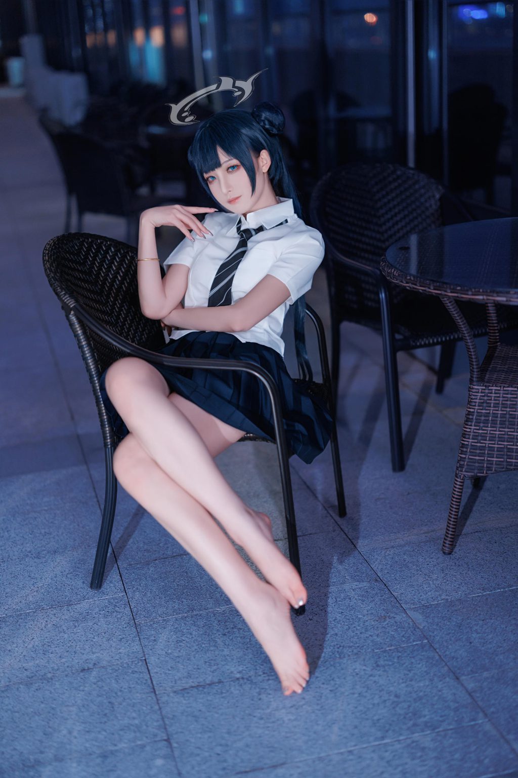 动漫博主@封疆疆 碧蓝档案 妃咲JK [33P-469MB] 网红写真-第3张